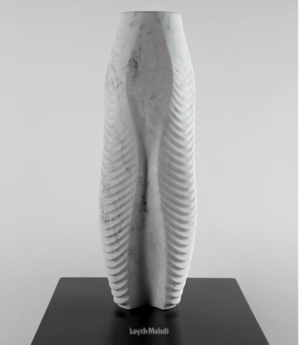 Vermont marble vase